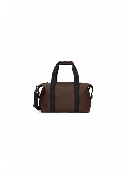 Rains borsone da viaggio hilo weekend bag small marrone