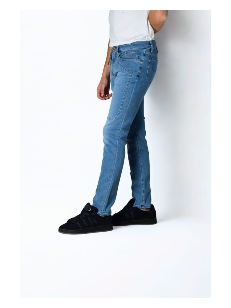 Jeans Jeckerson James skinny fit denim chiaro