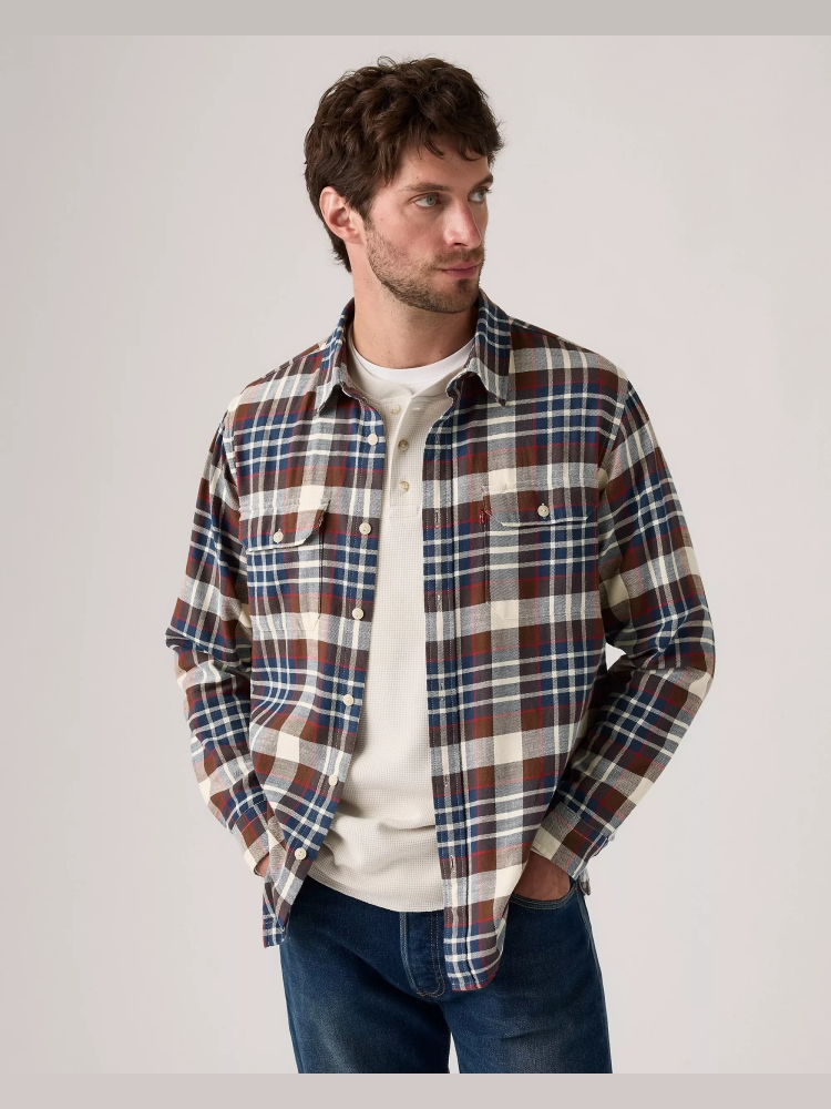 Camicia Levi's Jackson Worker in flanella a quadri