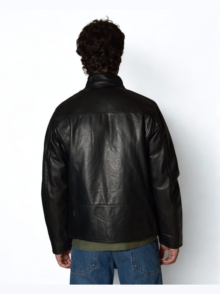 Giubbotto AT.P.CO in pelle nappa