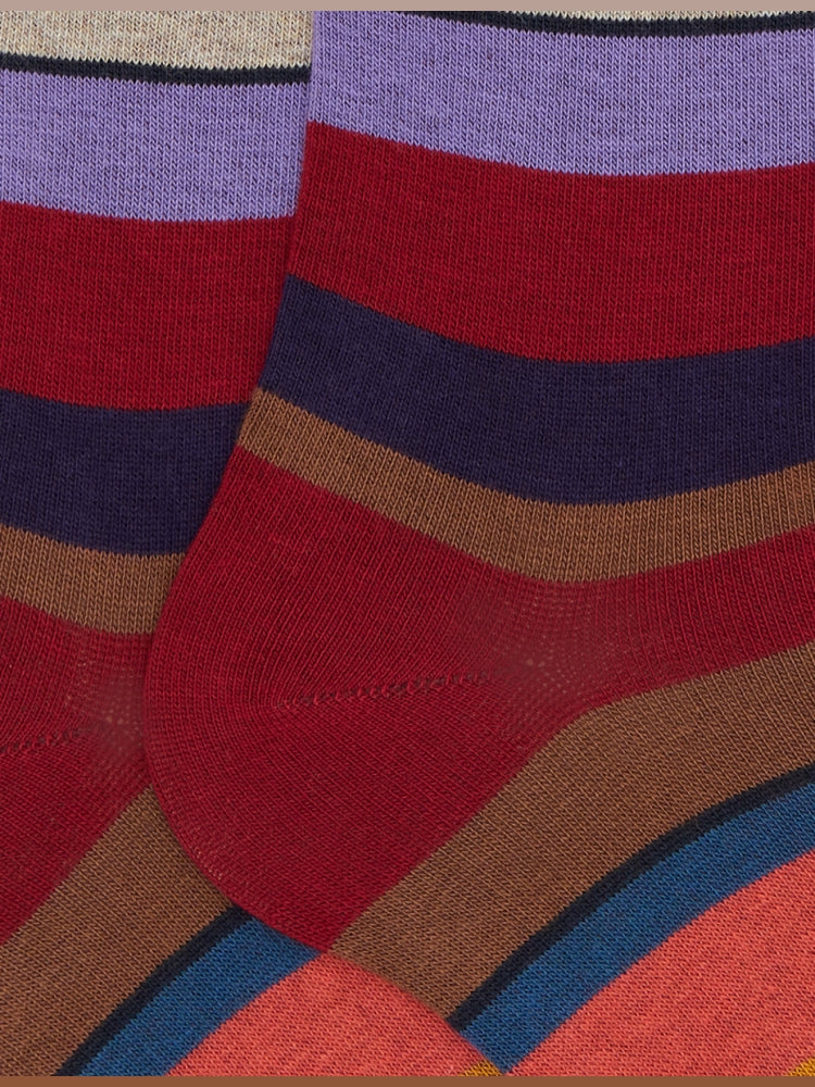 Calze Gallo lunghe a righe