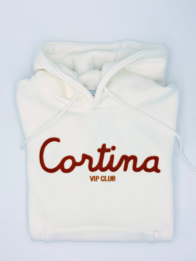 Felpa Superculture con ricamo "Cortina VIP Club"