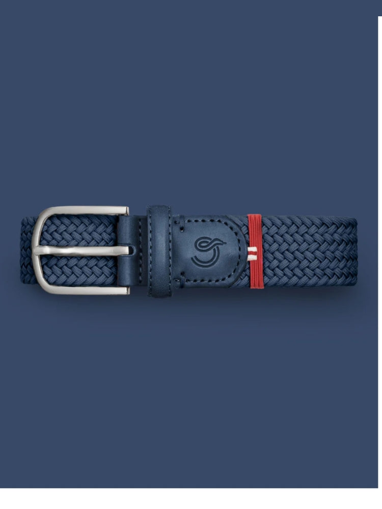 Cintura La Boucle Gstaad intrecciata monocolore