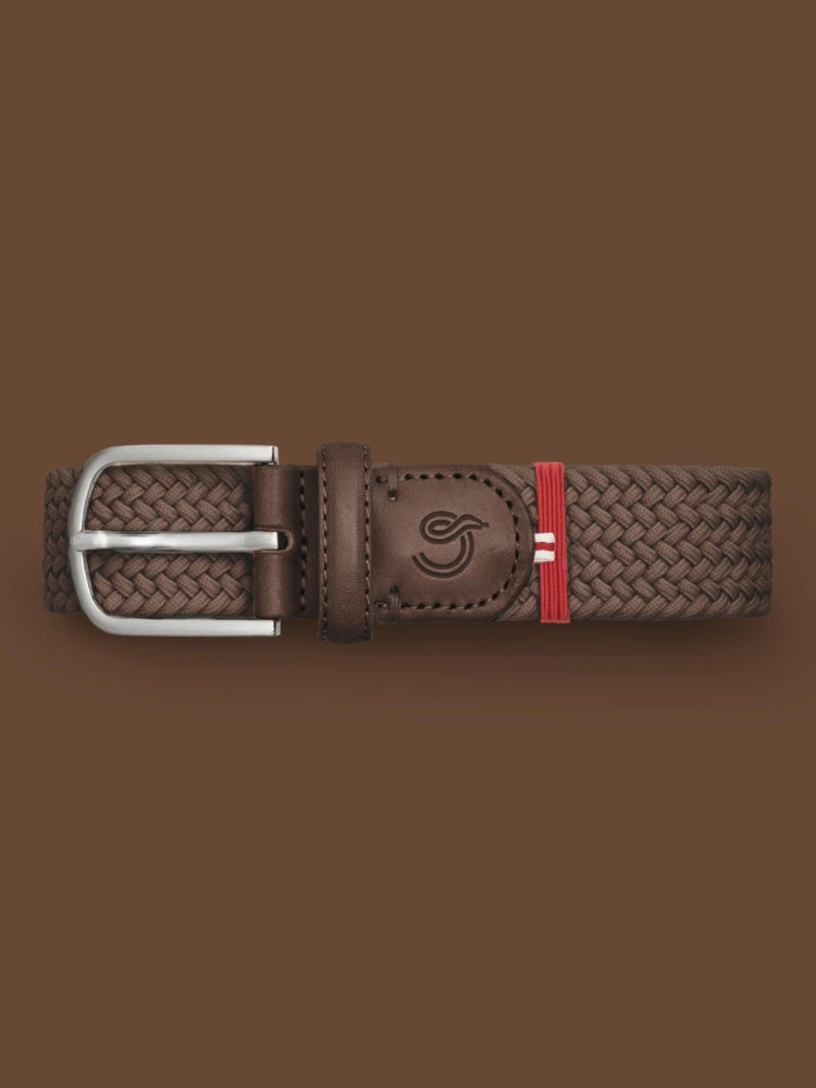 Cintura La Boucle Florence intrecciata monocolore