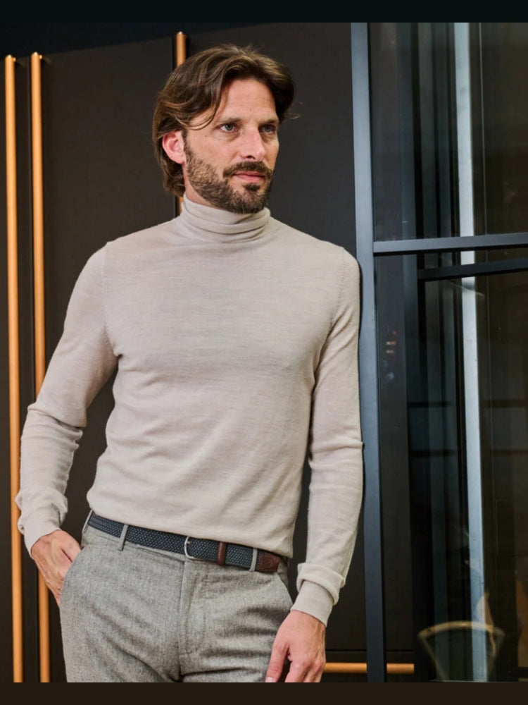 Cintura La Boucle New York intrecciata bicolore