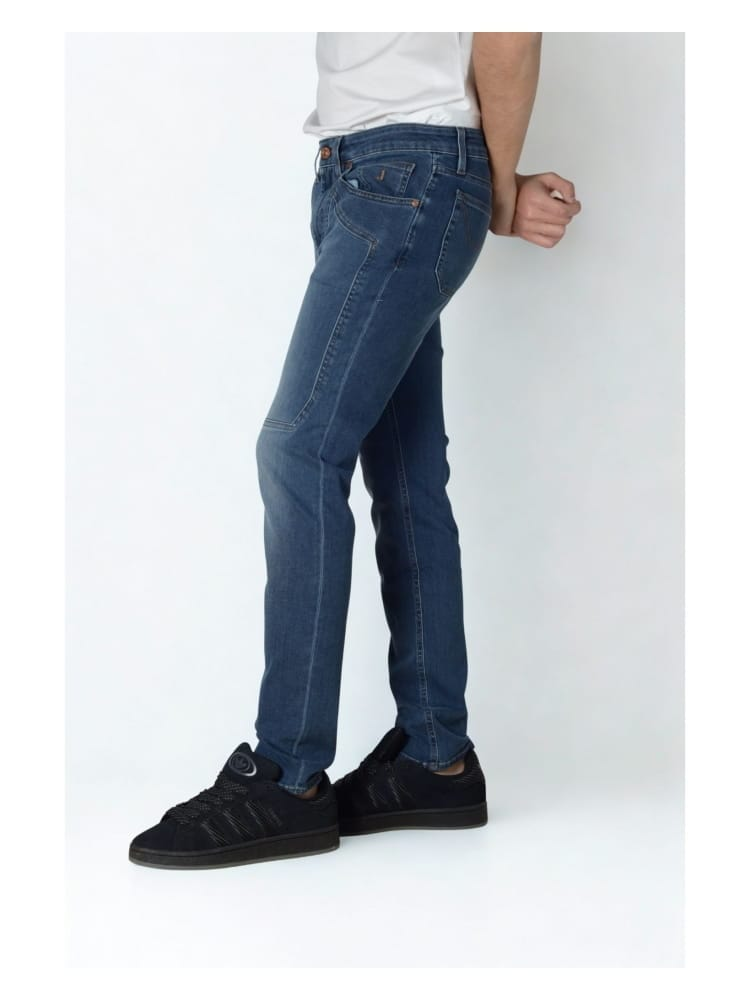 Jeans Jeckerson James skinny fit navy scuro
