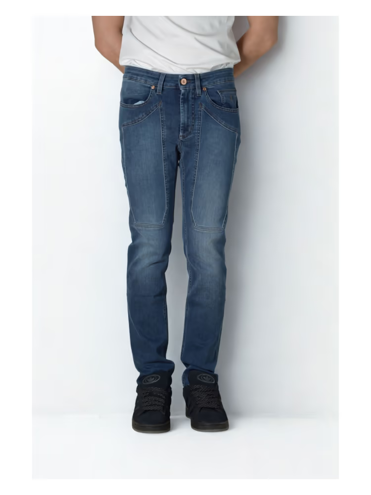 Jeans Jeckerson James skinny fit navy scuro