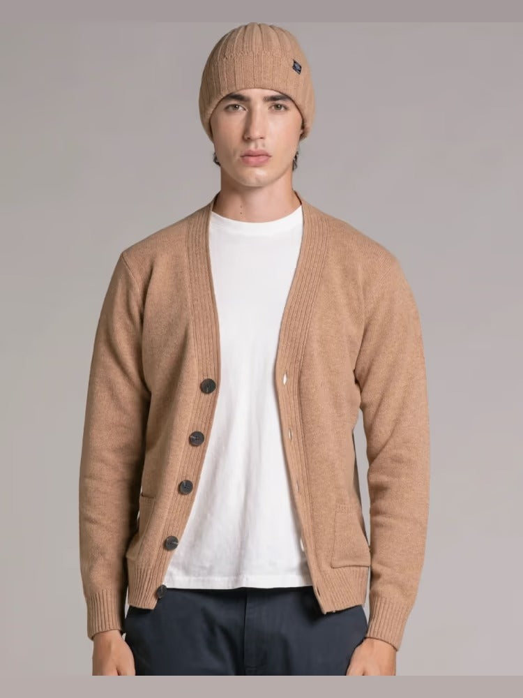 Cardigan Impure Chad in misto lana di agnello