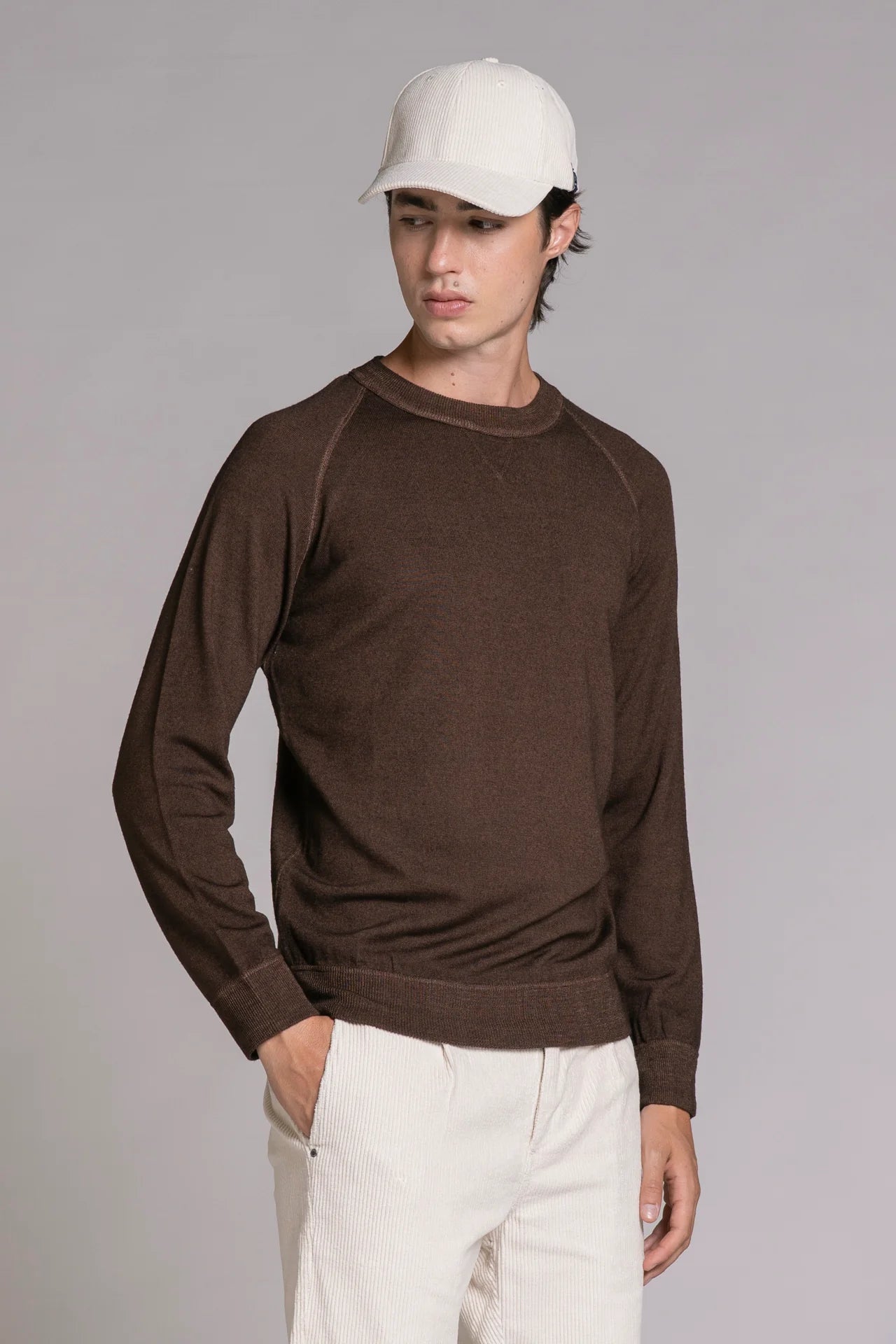 Maglia Impure Tucson girocollo in lana merino