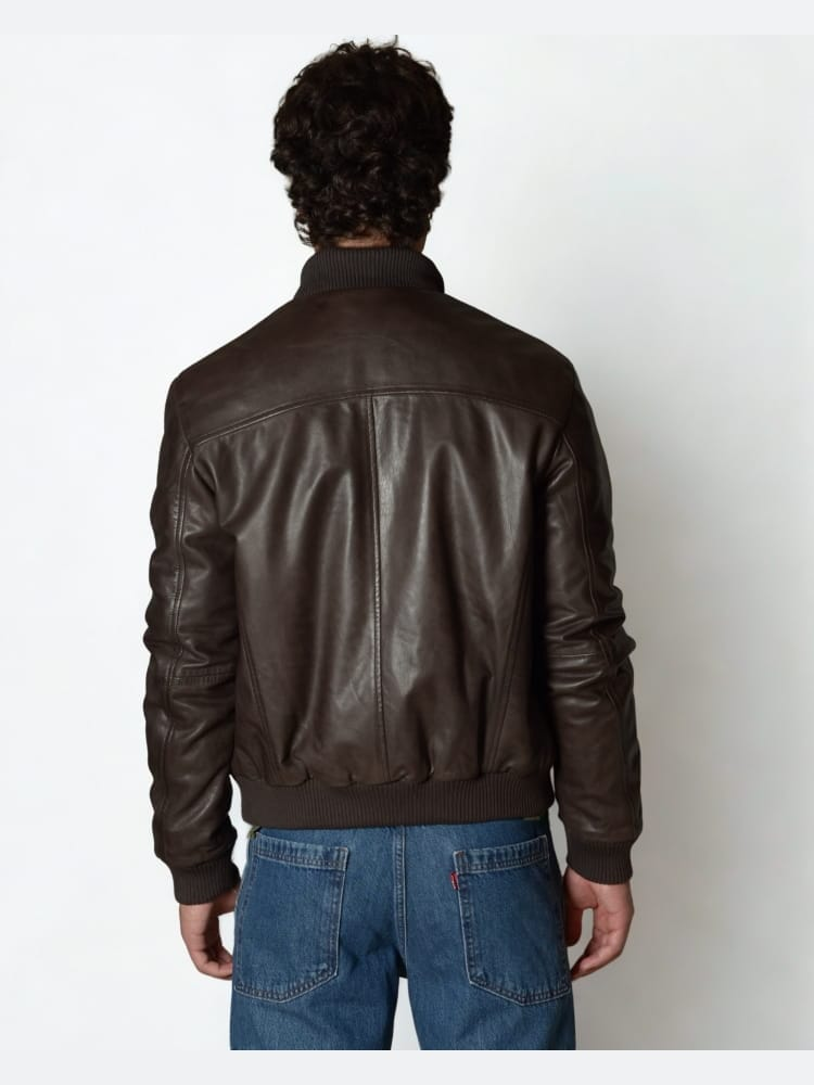 Giubbotto Talenti modello biker in pelle